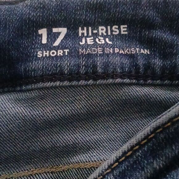 Arizona Jean Co. High Rise jeggings  Sz 17S EUC - Picture 8 of 8